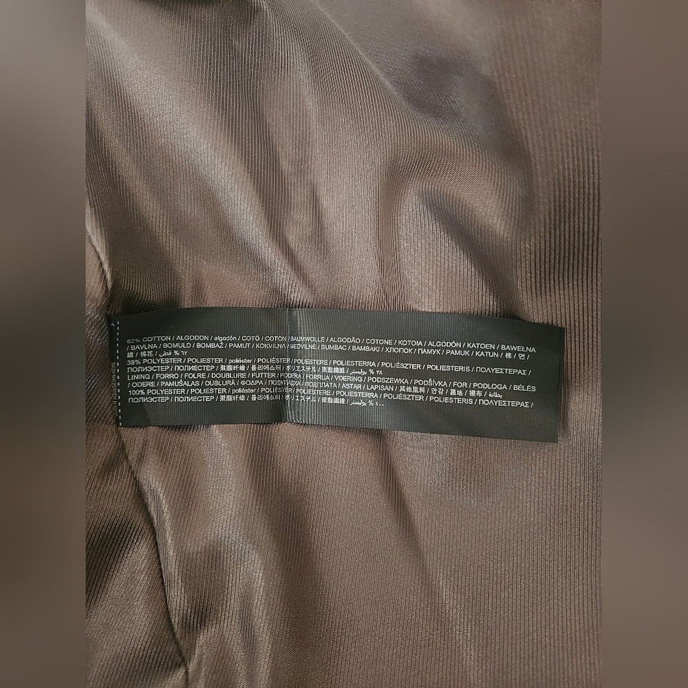 NWT Mango Double-Breasted Trench Coat Cream/Tan - Picture 6 of 16